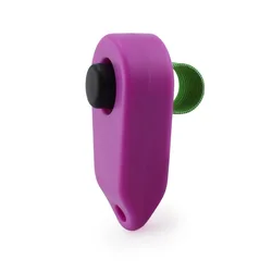 Durable Pet Training Sound Clicker for Effective Dog Training (Purple)