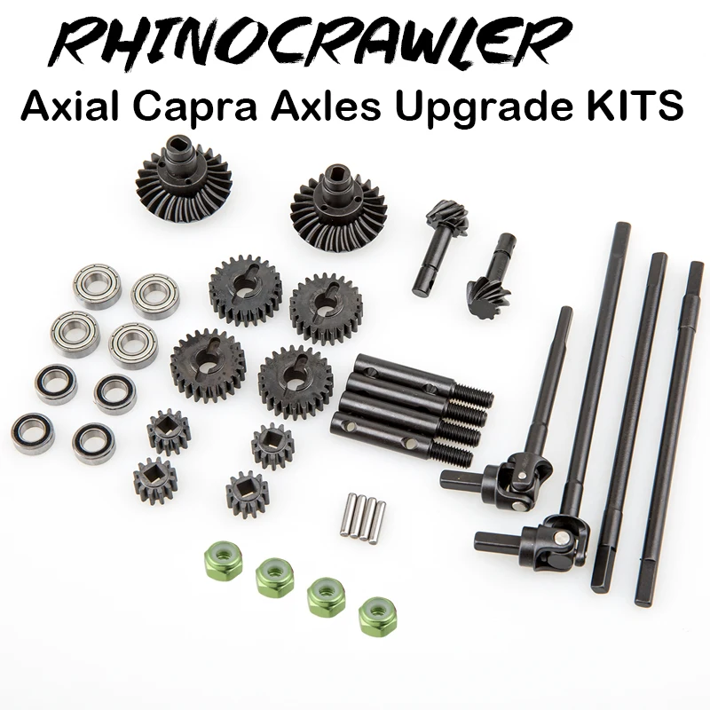 Axial AXI332001 6-Bolt 27.8 Overdrive Gear Set For Capra F9, SCX10