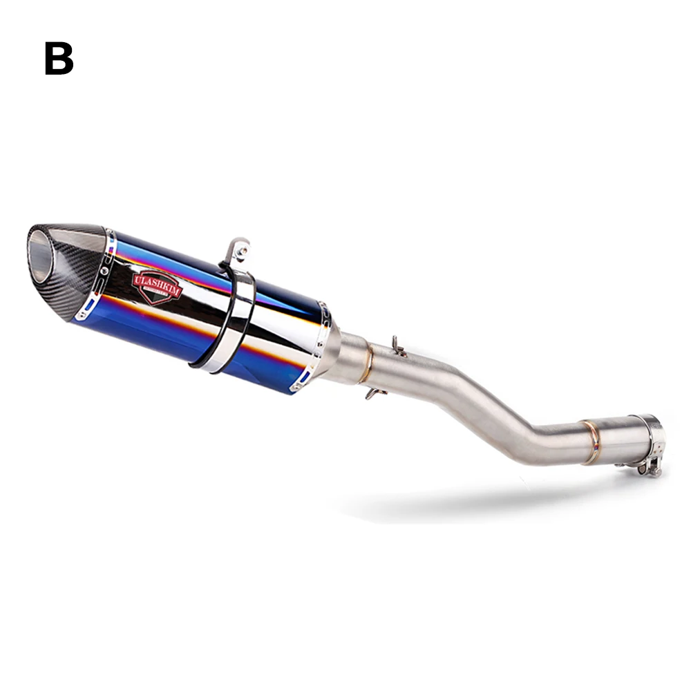 Silenziatore Di Scarico Moto Fuga Sistema Completo Slip On Per Voge Lx300R Lx300Rr Marmitta Scarico Fuga Loncin 300R 300Rr