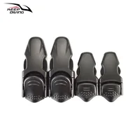 1 Pair Scuba Diving Fins Straps Big Buckles Small Buckles Quick Release Fin Strap Buckles Snorkeling Accessory 1