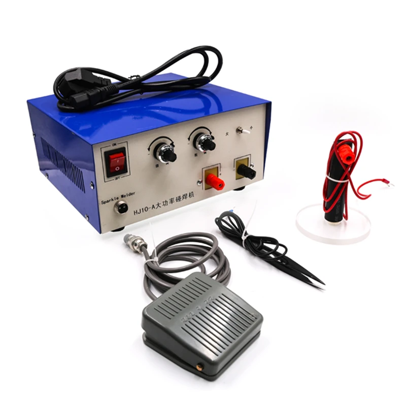 LYDX-30A/50A/80A/100A Spot Welding Machine 2 in1 Pulse Sparkle Spot Gold And Silver Processing Hand Held Pulse Welder 5