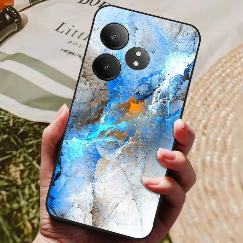 Sleek Black Silicone Phone Cover - Soft TPU Bumper Case & Protector