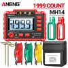 ANENG MH14 Ground Resistance Megohm Testers Meter Megohmmeter Voltmeter Red Color 1999 Conuts Ohm Detector without BatteryTools 1