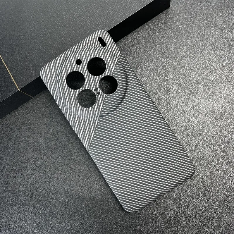 Slim Carbon Fibre Protective Phone Case - Hard PC Back Cover