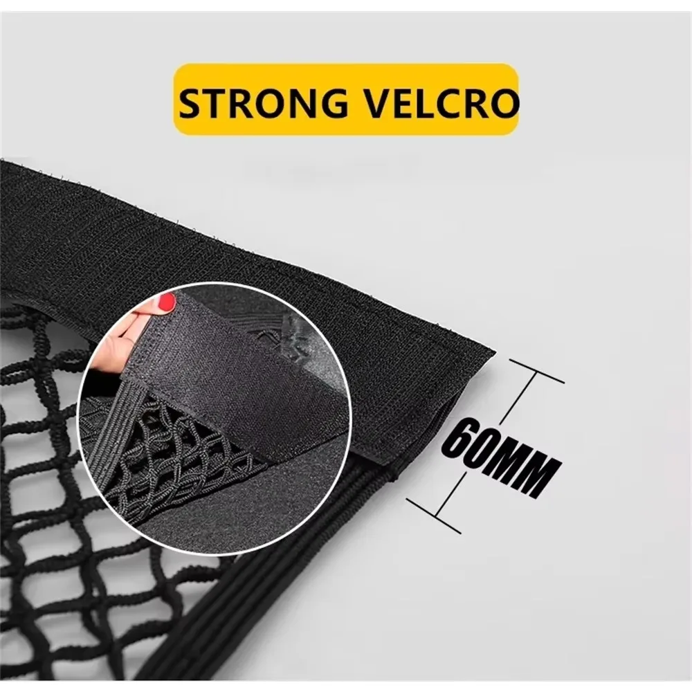 Car Trunk Box Storage Bag Sticker Net Accessories Car Accessories Organizer For Tesla Model 3 S X Y