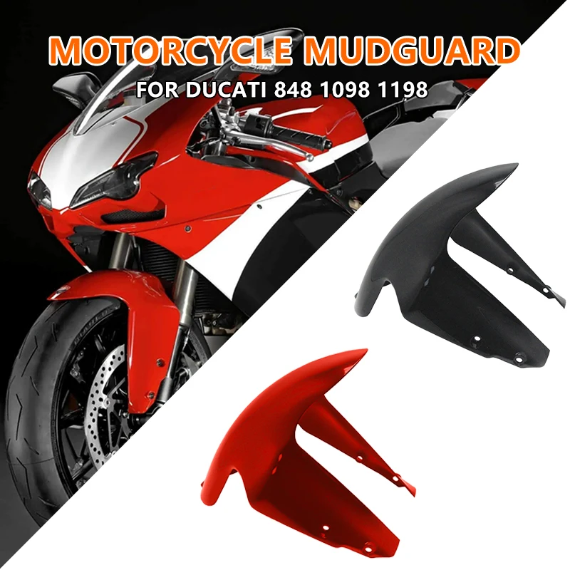 

Переднее крыло мотоцикла для Ducati 848, 1098, 1198, переднее освещение, корпус обтекателя из АБС, запчасти для мотоциклов
