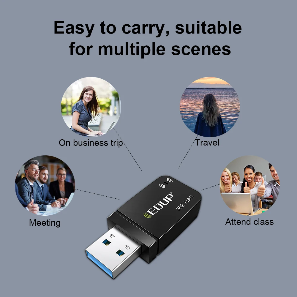 USB Bluetooth 5.3 Adapter for PC, EDUP USB Bluetooth Dongle