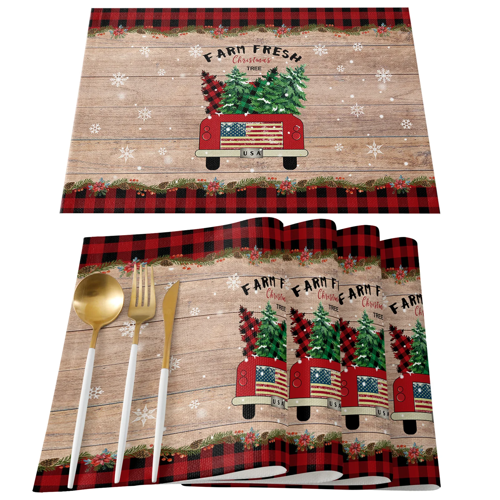 capa de mesa decoração de natal feriado festa toalha de mesa