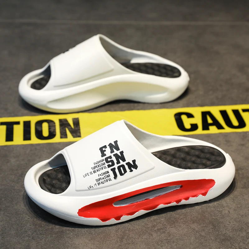 

Mens Casual Beach Slippers 2023 Summer New Luxury Soft EVA Hollow Unisex Sports Sandals Women Platform Shoes Chinelos Masculinos
