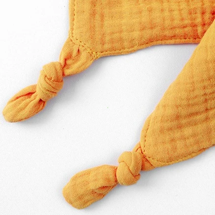 19161225 Soft Cotton Muslin Baby Bibs Stuffed Rabbit Doll Newborn Appease Towels Security Blanket Baby Sleeping Cuddling Towels