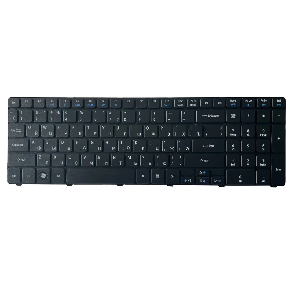 Teclado para Notebook Acer Aspire 5810t 5536g 5738z 5810 5739 5338 5410t 5538 5542g 5538g 5542 7560g 7560 e ru - Imagem 3