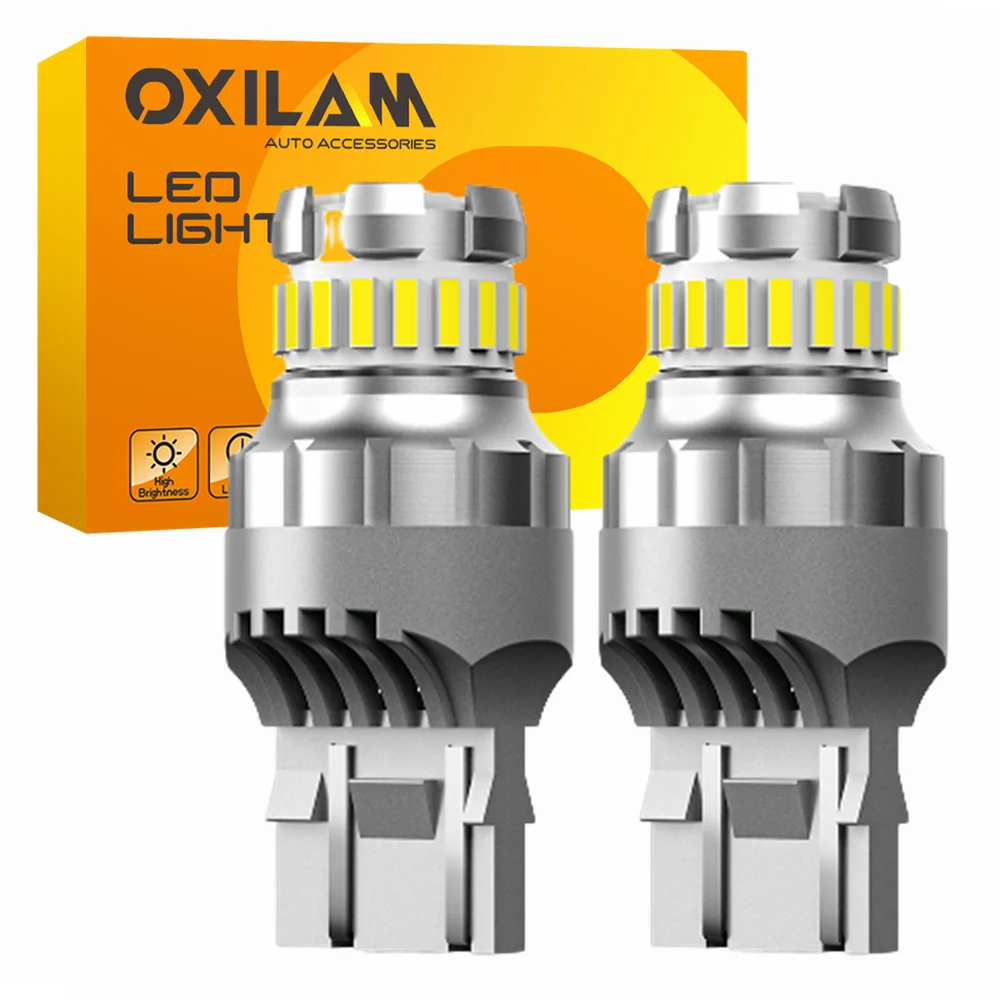 

OXILAM 2 шт., T20, W21/5W, 7443, 7440, лампочка, 12 В, Canbus, белая, супер яркая для Ford, BMW, Lada, Kalina, Toyota, W21W, WY21W, Железная Звезда