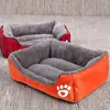 Large Pet House Dog Bed Cat Mat Long Plush Deep Sleeping Warm Soft Small Dog Cushion Calm Beds for Puppy Chihuahua