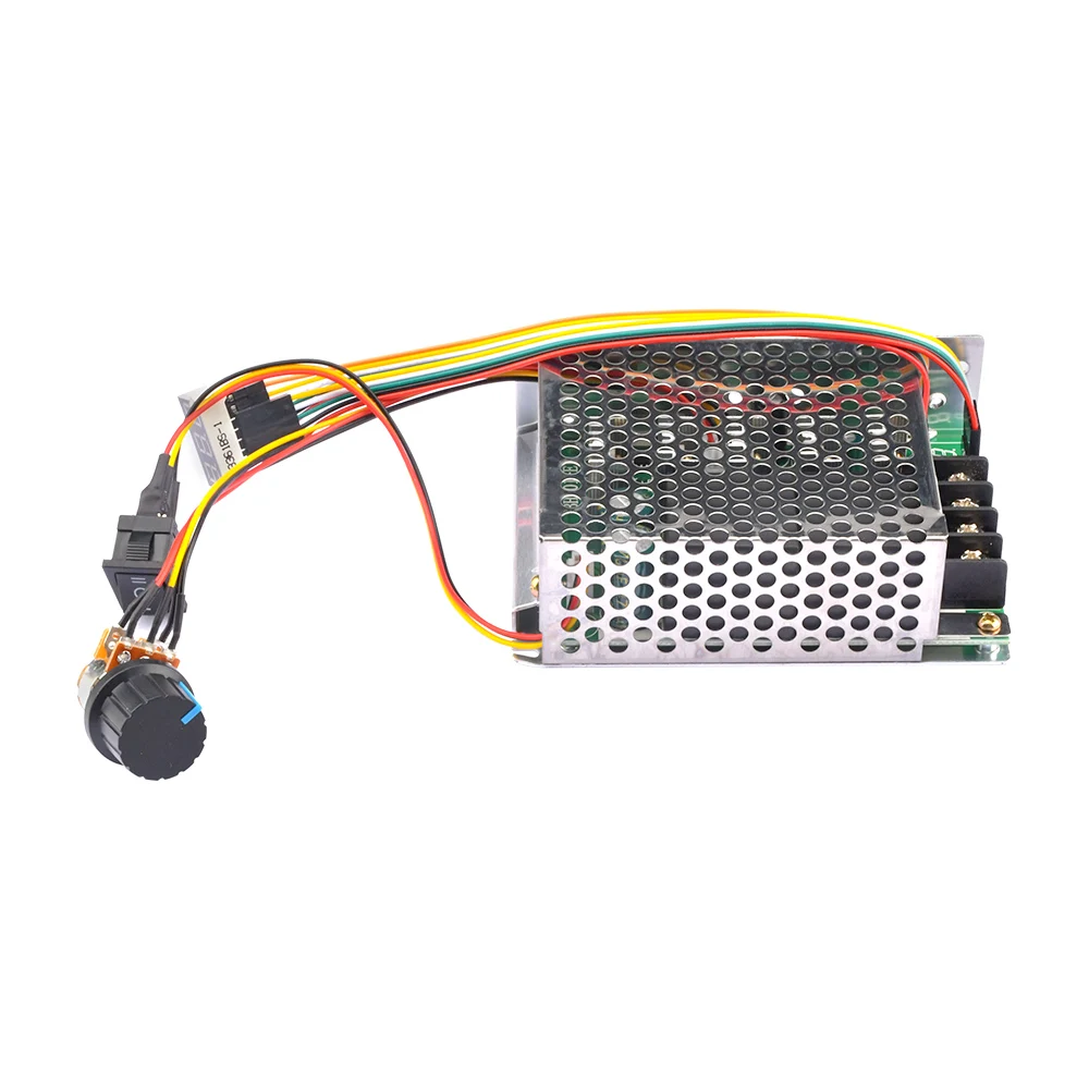 New 40A Digital Display Two-way DC Motor Speed Controller 0- Adjustable DC 10V-55V PWM 12V 24V 48V 2000W MAX 60A Reversible