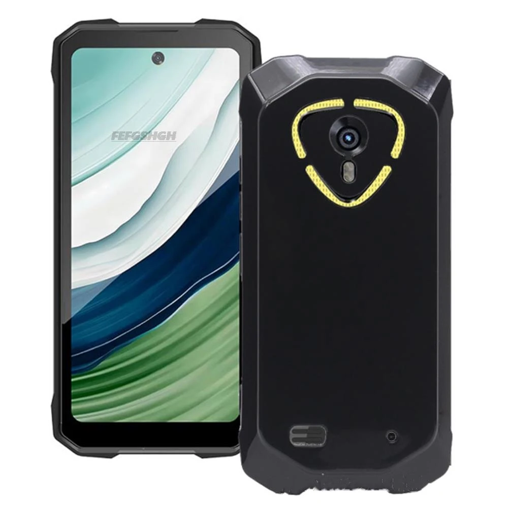 Enhanced Grip Soft TPU Silicone Case with Back Finger Ring and Bracket