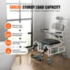 VEVOR Shower Wheelchair  17.5in Width Aluminum Alloy Bathroom Wheelchair for Inside Shower for Disabled Adult  300 lbs Capacity 3