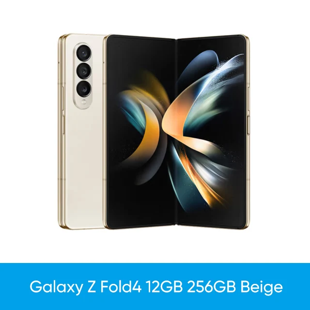 美品 サムスン Galaxy Z Fold4 韓国版 ゴールド 256GB Android Galaxy