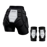 3D Protective Padded Shorts Butt Pad Shorts EVA Silicone Gear Guard With Knee Pads for Cycling Snowboarding Skating - Image 2