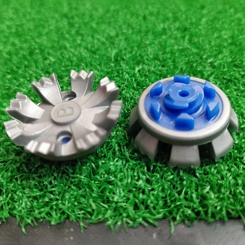 14pcs Golf Spikes Anti Slip TPR Replacement Screw Studs Shoes Turn Pins Fast Twist Ultra Thin Golf Shoes Spikes 3