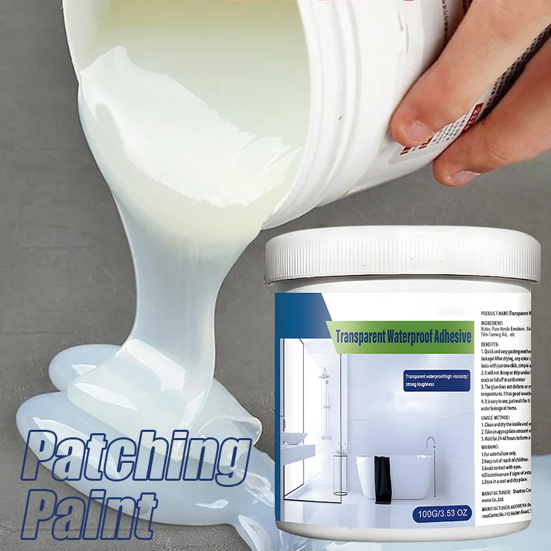 

Strong Waterproof Agent Invisible Coating Sealant For Repair Toilet Cracks Leak-Free Glue Transparent Sealant Repair Tool