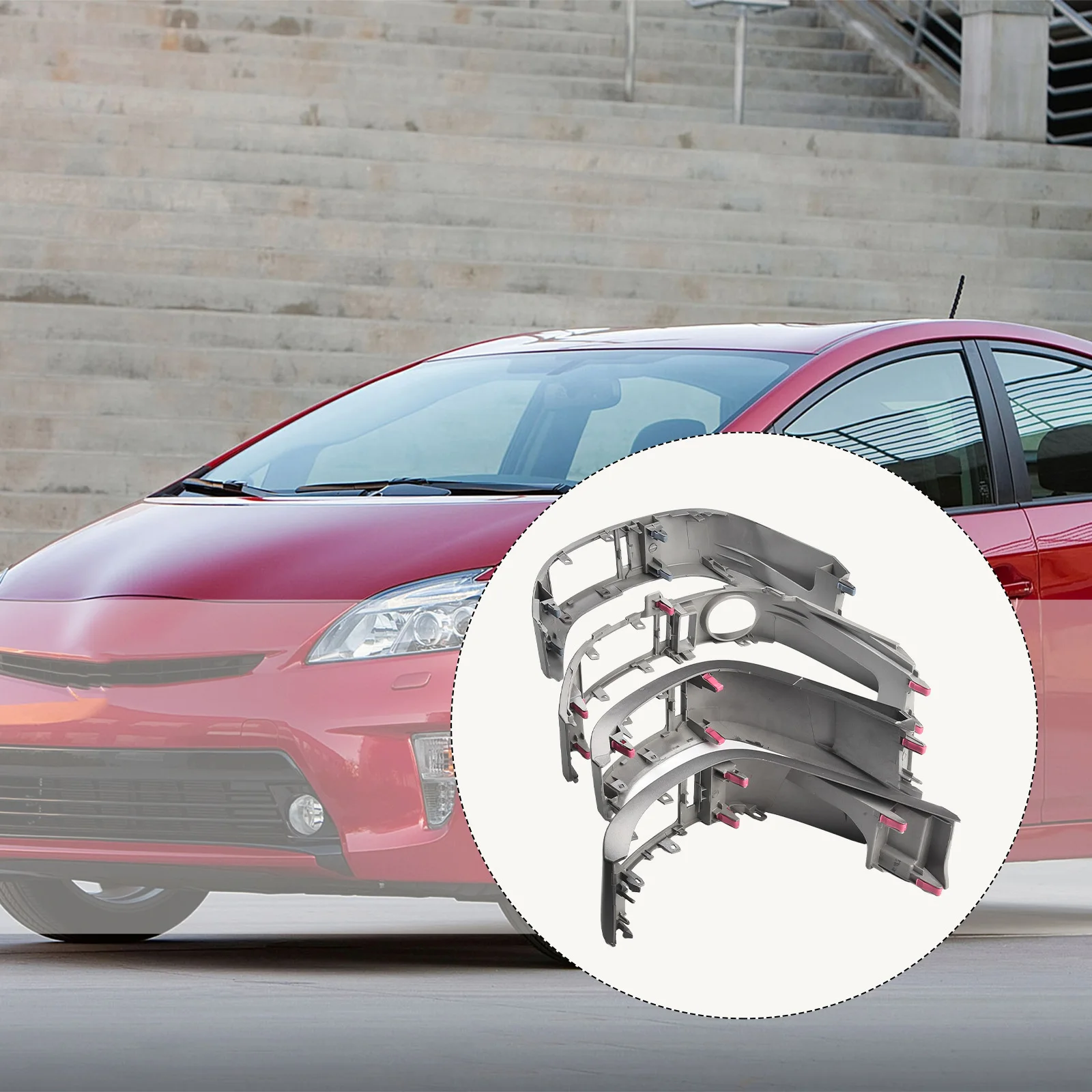 

Brand New Durable High Quality Practical Air Vent Cover Trim A/C Dash Center Inner Parts 55670-47060 ABS Plastic