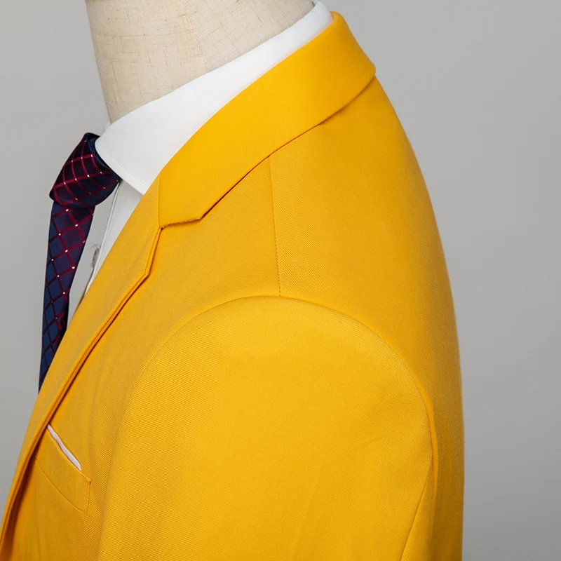 Wedding Suits For Men Blazer Classic Social Business Blazer+Pants Suits Sets Mens Party Formal Dress Jackets 2Pcs