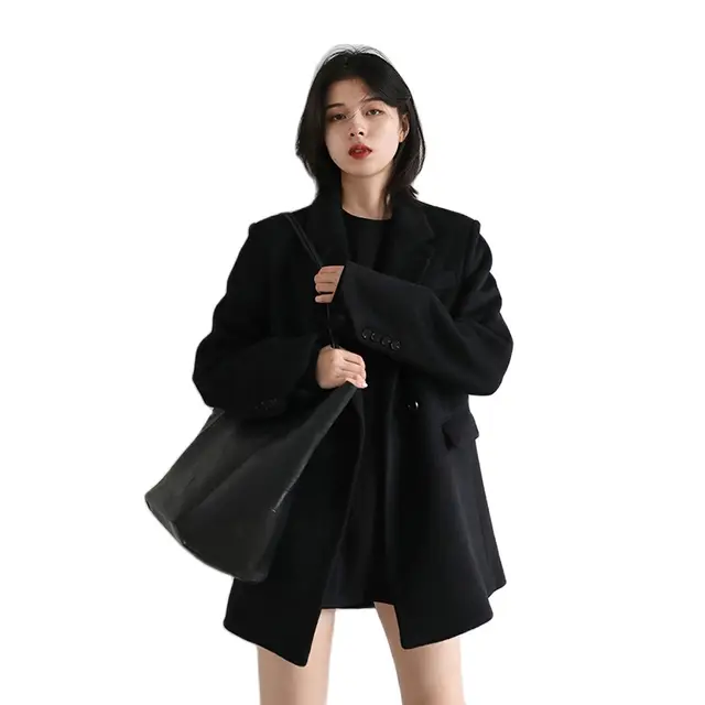 CHIC VEN 여성용 양모 혼방 코트: 스타일과 편안함의 완벽한 조화