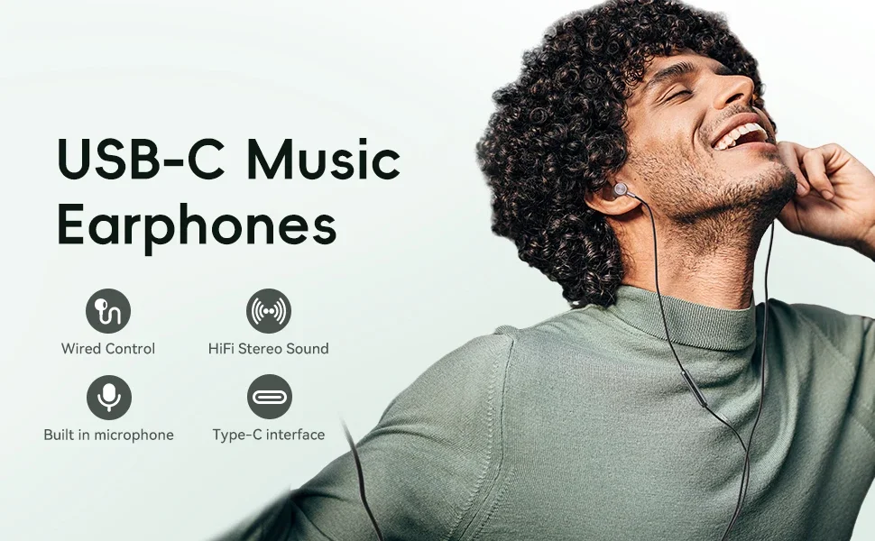 Bedrade in-ear oordopjes met usb-c en 3-5mm aansluiting_voghion.com