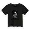 Tshirts Hot Movie Wednesday Addams 3d Printed Boy Girl Summer Casual Fashion Harajuku Oversized O-neck Tshirt Kids Tees Clothes 3