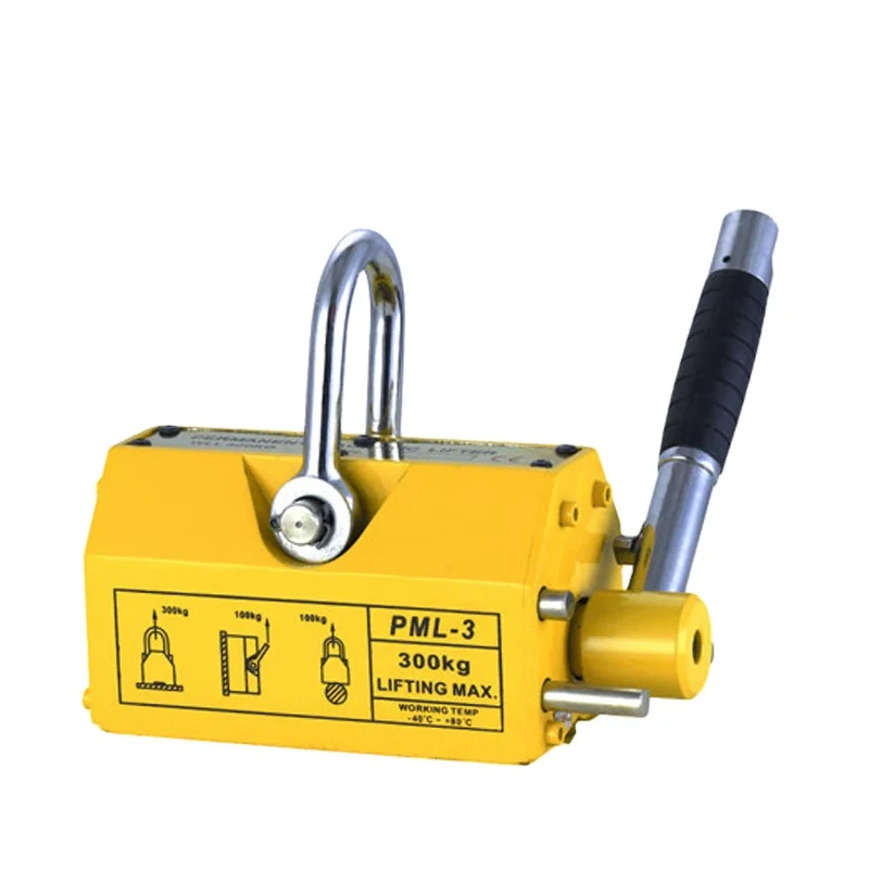 100kg To 2000Kg Strong Power Permanent Magnetic Lifter For Crane Hoist Lifting