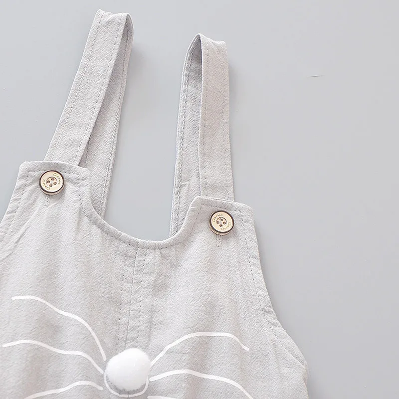 Toddler Girl's 2pc Tee and Overalls 6