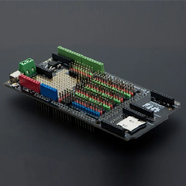 

Gravity: MEGA sensor expansion board compatible with Arduino universal socket external power supply