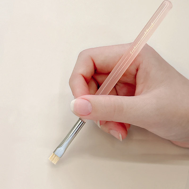 Nail Art Texture Brush French Tip Styling Nail Brush Light Therapy Plastic Manicure Painting Tool Art Polish