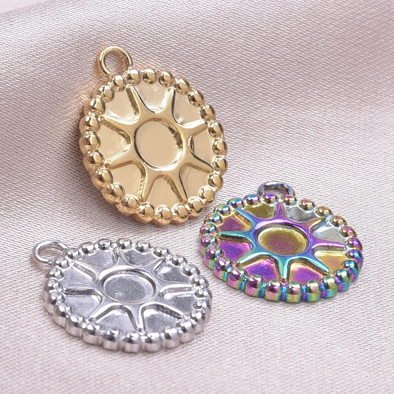 

3 шт., подвеска для браслета, из нержавеющей стали