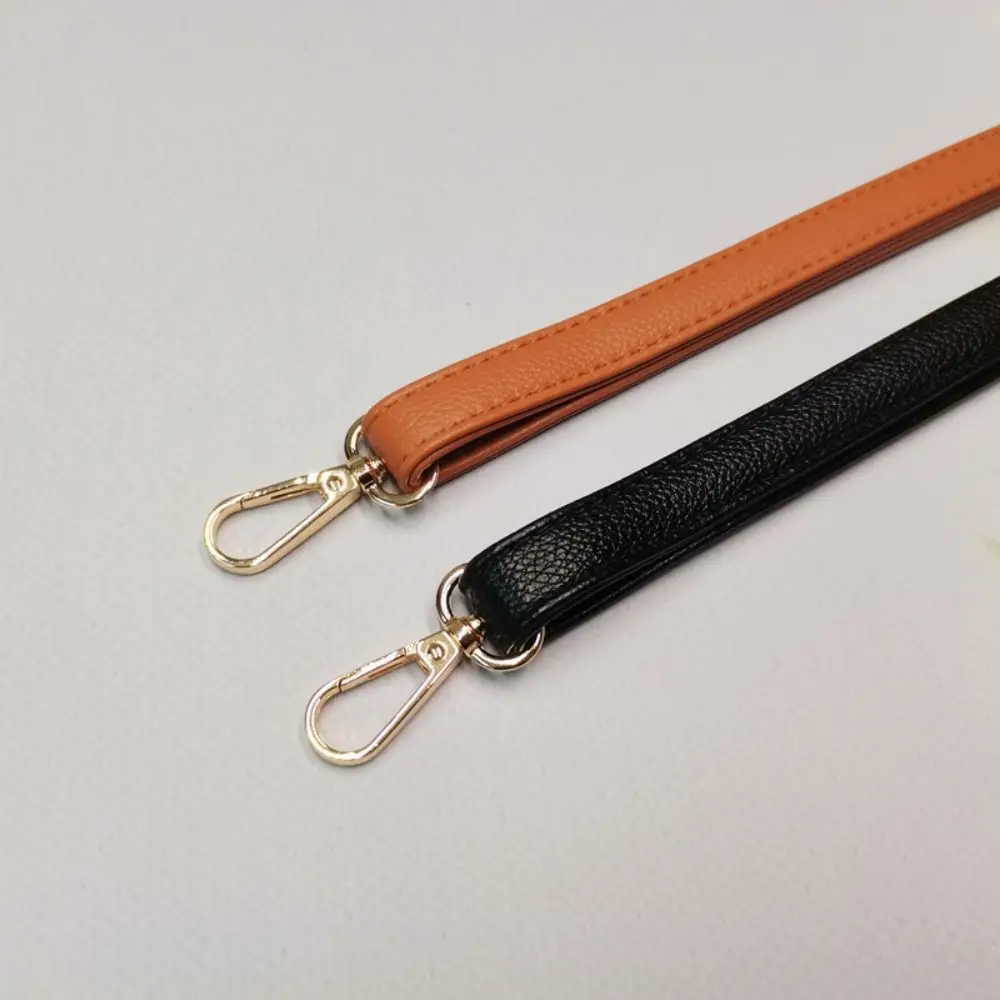 Elegant Lychee Pattern Adjustable PU Leather Crossbody Strap