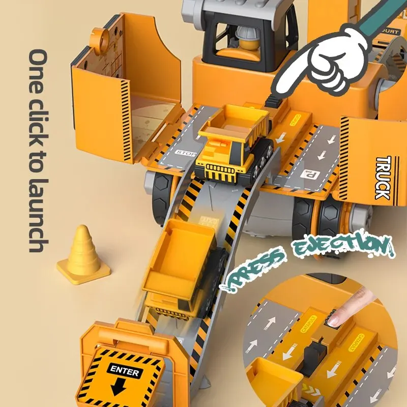 Take Apart Toy Construction Trucks with Electric Drill Construction Toy Set DIY Assembly Stem Toys Trucks for Boys Girls Gift kids repair toys plastic construction toys kids construction toys