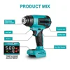 2000W Cordless Heat Gun LED Display Soldering Thermal Blower Digital Temperature Electric Hot Air Gun For Makita 18V Battery 3