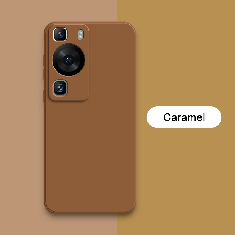 Premium Square Liquid Silicone Protective Phone Case - Soft 360° Fashion Mobile Cover