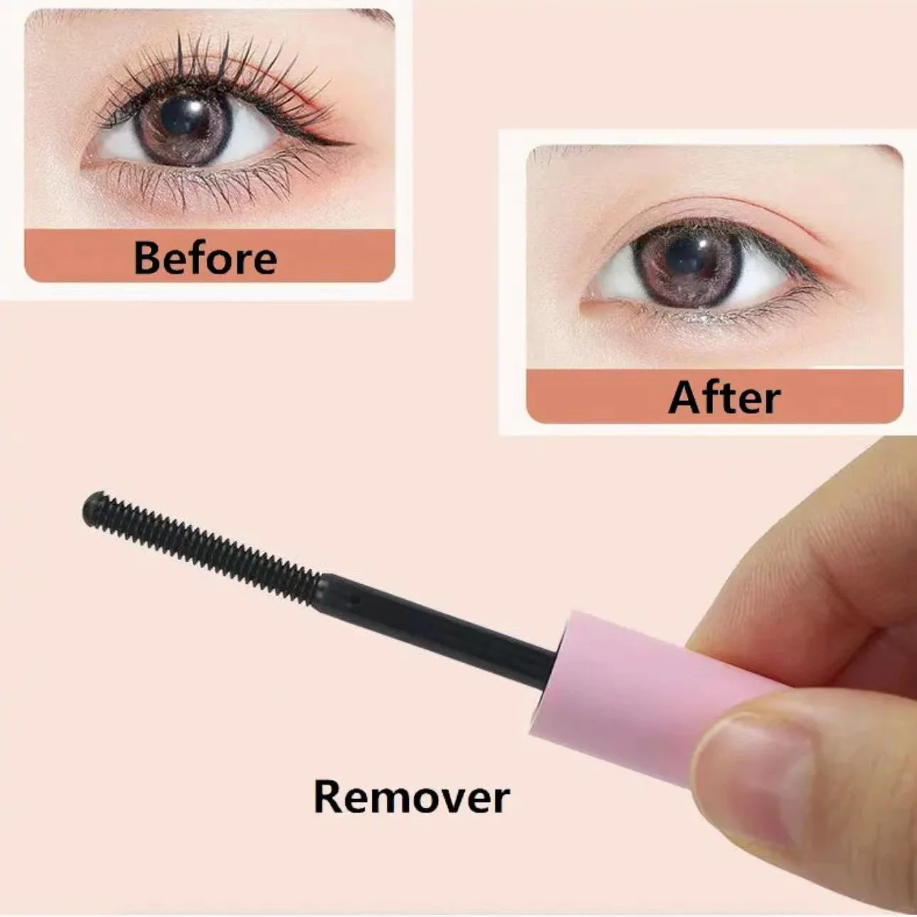 Lash Glue 1pcs False EyeLash Clusters 2 in 1 Bond and Seal DIY 4 ML Lasting Waterproof Tasteless Clean