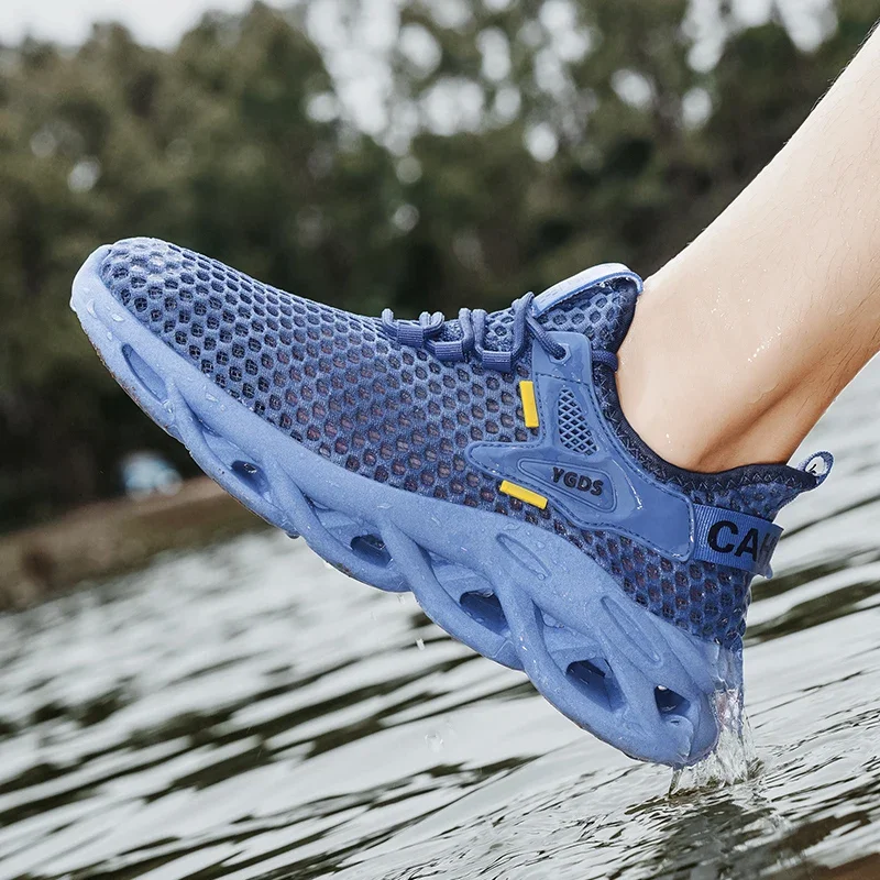 Men Summer Mesh Sneakers Breathable for Outdoor