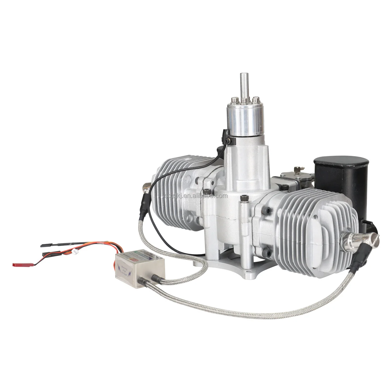 Uav Engine 30cc 170cc Two-cylinder Fixed-wing Helicopter Gasoline Engine with Starter and Alternator