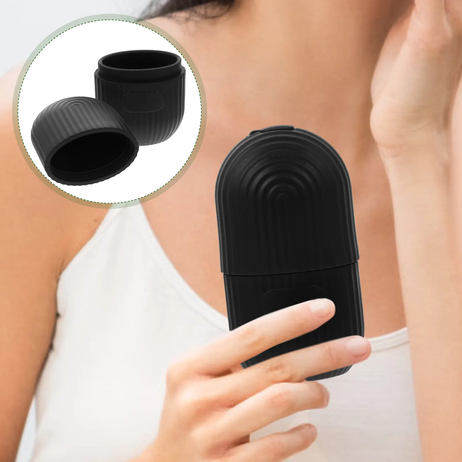 

Silicone Face Ice Tray Roller Cube Facial Massage Tools Reusable Skin Care Portable Mold The Massager Beauty health