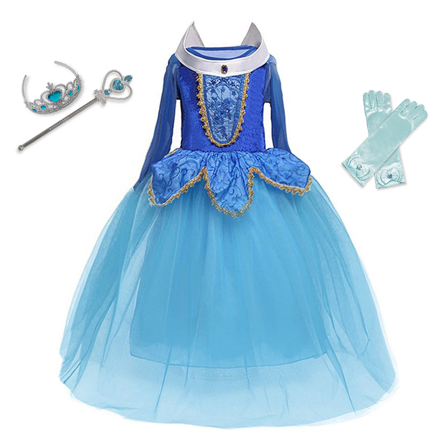 Halloween Costume Evening Party Gown For 4-10Y Canival Party Gown Disguise Dress Cosplay Drama Dress Coronation Dresses
