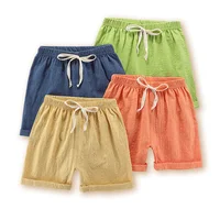 2-10Y New Children’s Pants Summer Thin Beach Shorts Boys Girls  Cotton Breathable  Short Pants