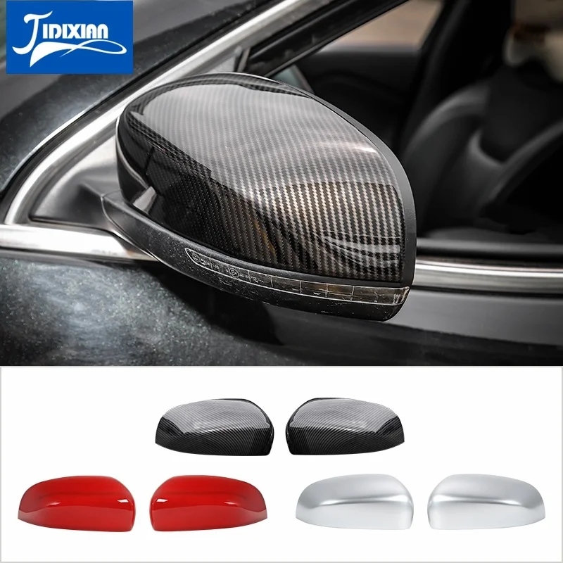 Jidixian Car Rearview Mirror Shell Cover For Jeep Cherokee 2014+ Car
