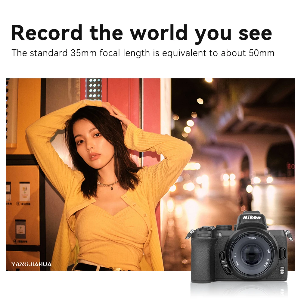 Objectif 7Artisans 35mm F/2.0 Pour Sony E-mount - NEUF - Mise Au Point Manuelle