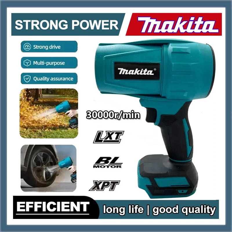 Turbo Jet Fan Violent Blower 30000RPM 18V Electric Air Duster Rechargeable with
