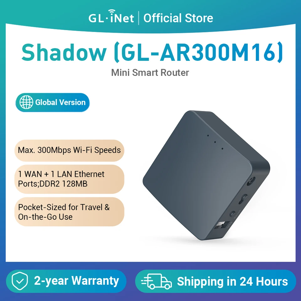 GL.iNet Pocket Router With OpenWrt, WiFi, Ethernet | Ubuy