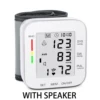 Blood Pressure Monitor Digital Wrist Blood Pressure Machine Automatic Cuff BP Detector 2x99 Readings Memory Large Display Voice 4