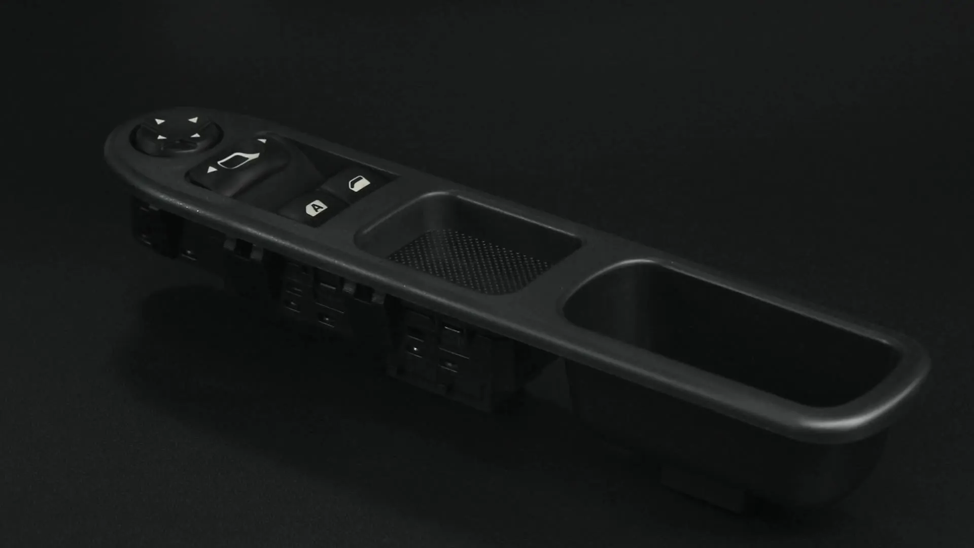 Türschloss Stellmotor Peugeot 207 - Fensterheber Schalter Set 2-tlg